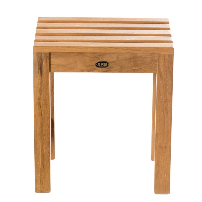 Teak Shower Bench Coach 16" (40 cm)