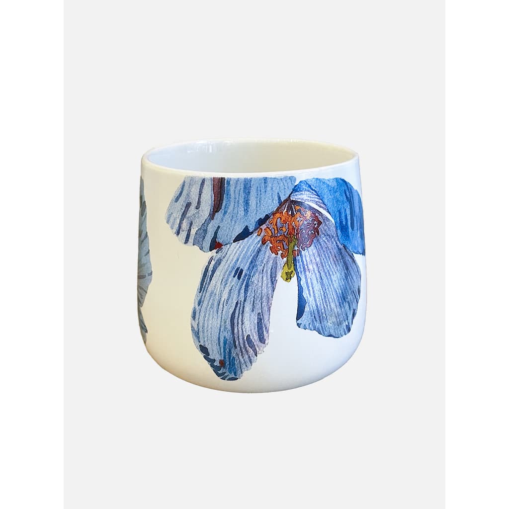 Himalayan Blue Poppies Porcelain Mug