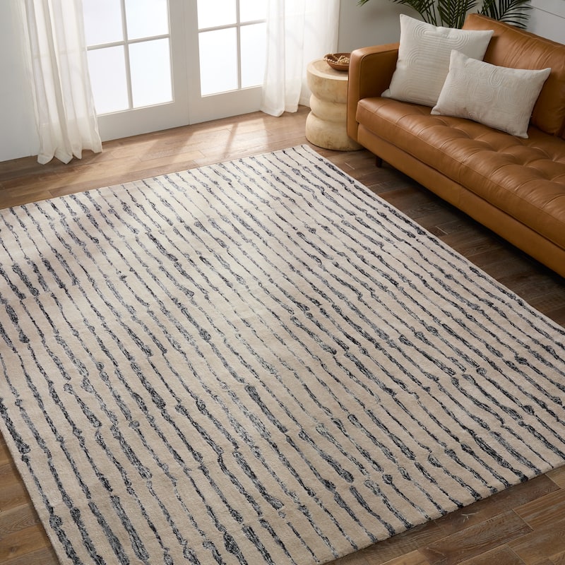 Nikki Chu Saville Handmade Abstract Rug