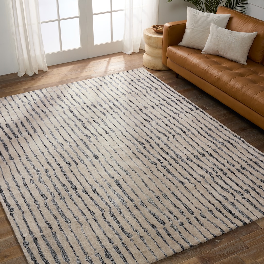 Nikki Chu Saville Handmade Abstract Rug