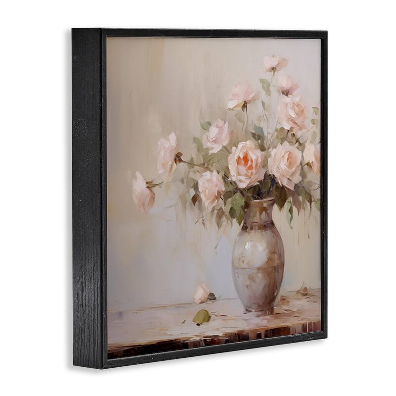 Stupell Romantic Rose Bouquet Framed Giclee Art Design By Arlington Prints