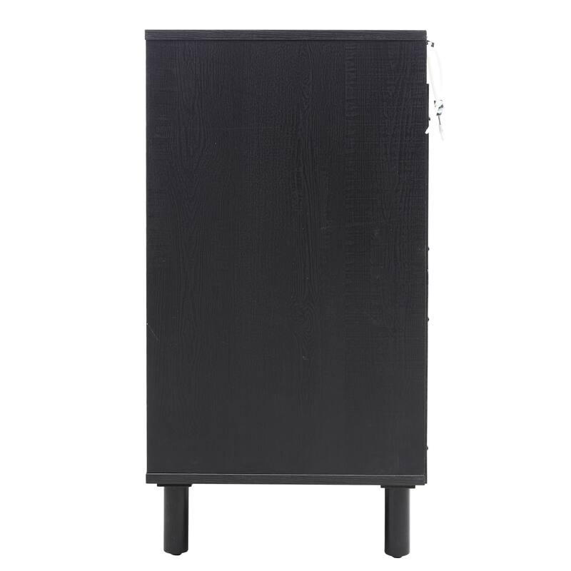 Modern 2 Door Cabinet with Adjustable Shelf