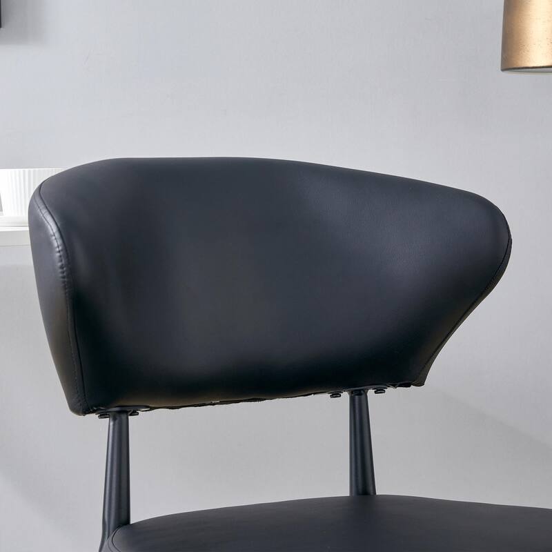 Minimalist Ergonomic Dining Chair, With A Curved Backrest For Comfortable Design