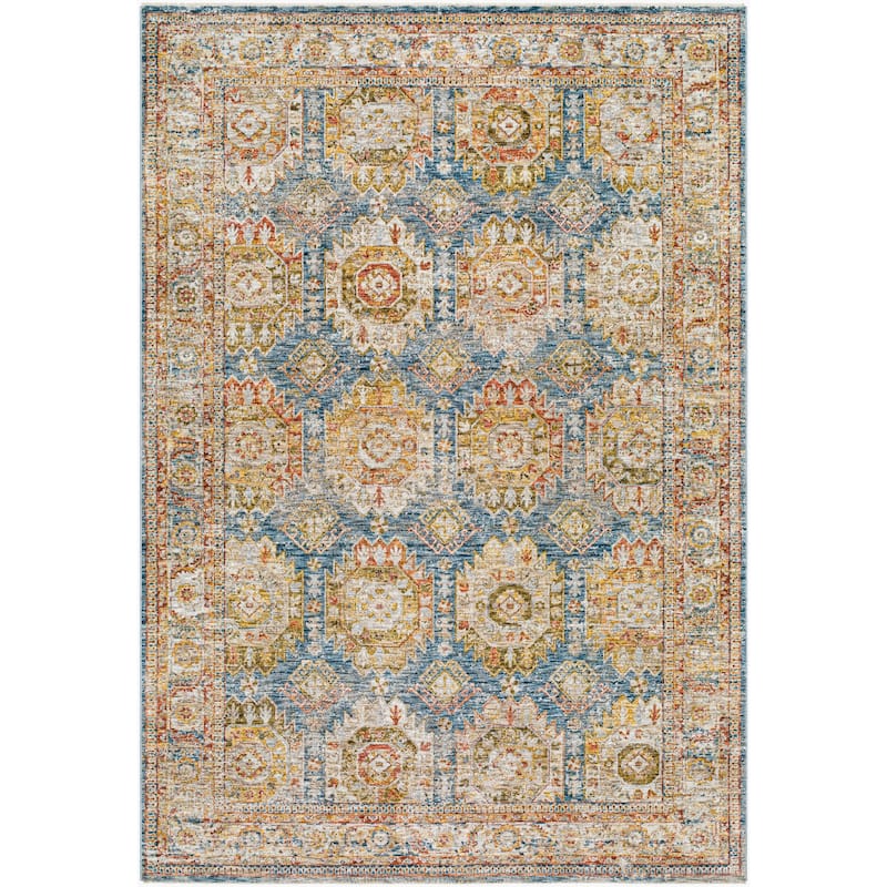 Livabliss Transitional Mona Lisa Medallion Area Rug