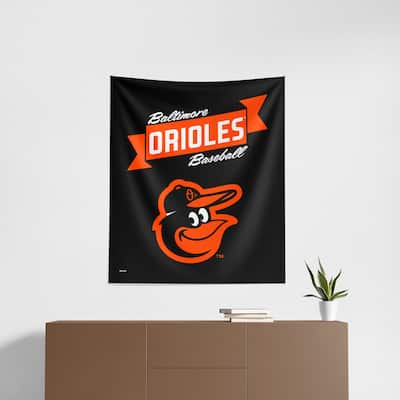 MLB Premium Orioles Printed Wall Hanging - 34"x40"