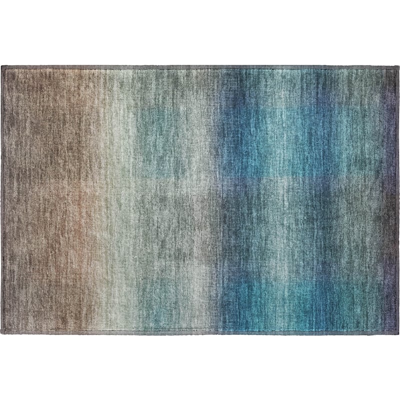 Premium Washable Super Soft Solid Ombre Mayfield Rug