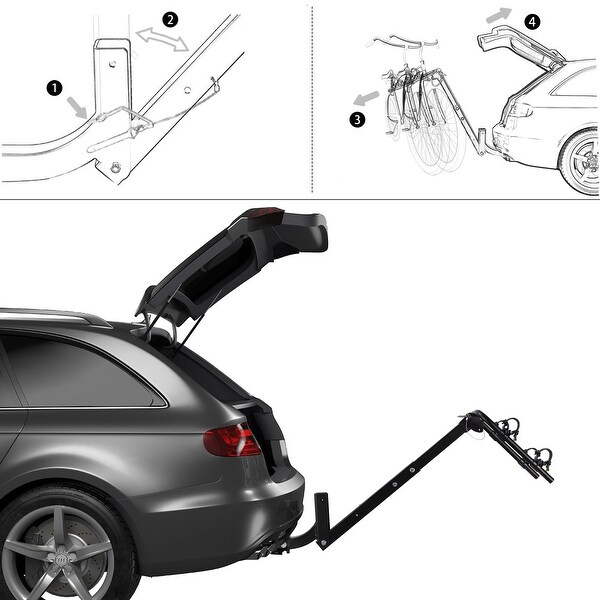 2 bike carrier hitch mount