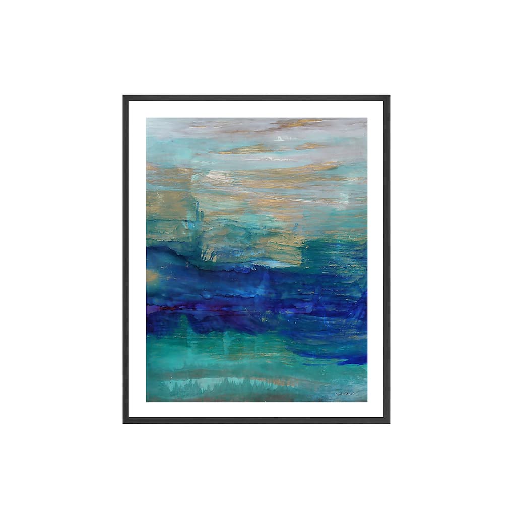Sea Spray I Framed Print Wall Art by Norman Wyatt Jr.