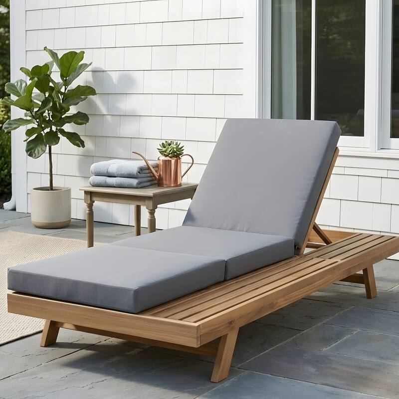 Lounge Chair Set with Open-Sided Design, Solid Wood Frame with Casual Cushions