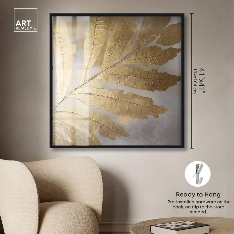 Golden Canopy (I) Shadowbox by Art Remedy