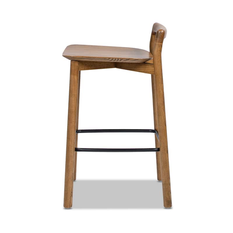 Sven 26.5" Minimalist Low Back Counter Stool