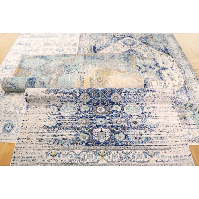 Pasargad Home Turkish Chelsea Design Medallion Area Rug