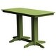 preview thumbnail 24 of 40, Poly Lumber Bar Table 6' - Tropical Lime