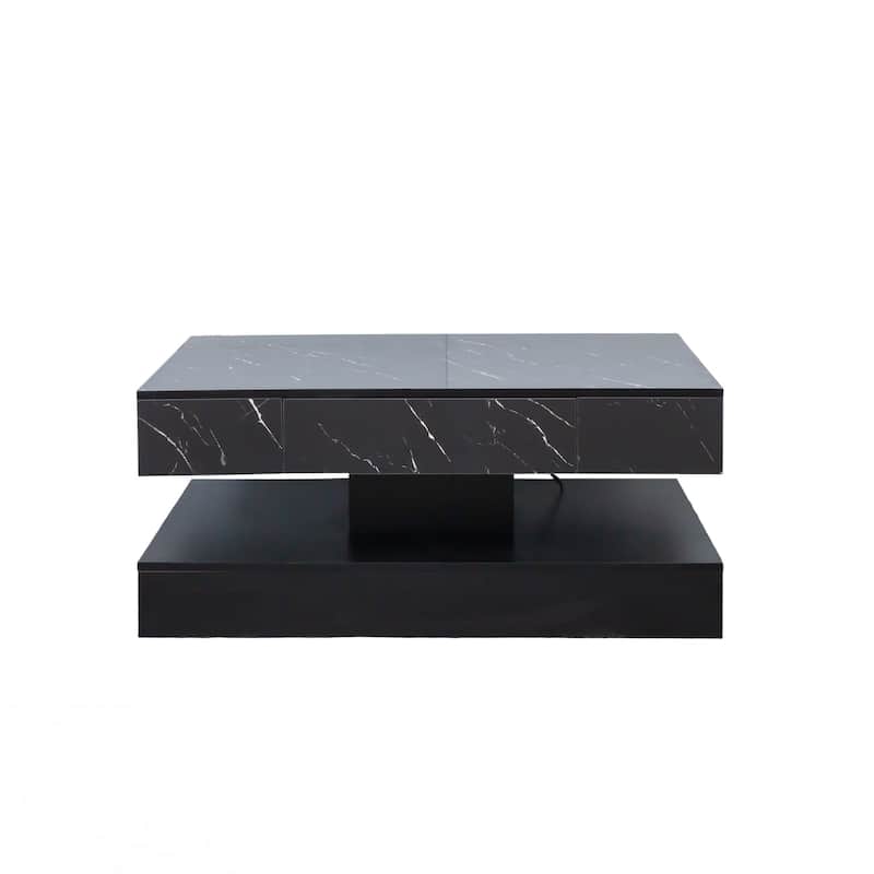 High LED Coffee Table,Modern Coffee Table for Living Room,Living Room Tables,Large Living Room Furniture