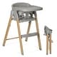 preview thumbnail 7 of 16, Evolur Nimbus HighchairEvolur Nimbus Highchair Dark Grey