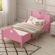 preview thumbnail 8 of 26, Stylish Platform Bed Minimalist Kids Bed Toddler Bed, Twin
