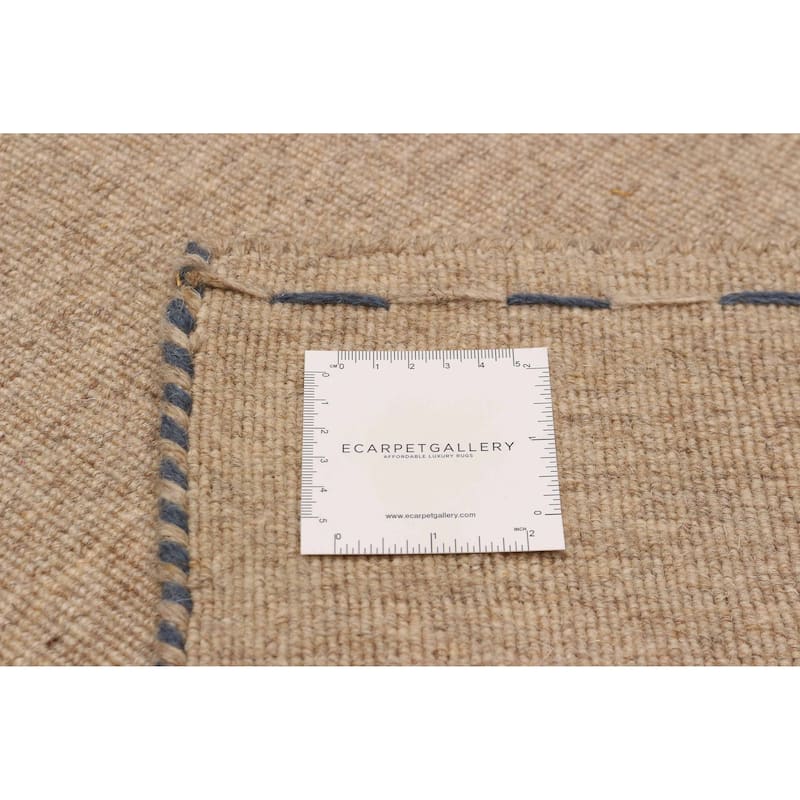 Kashkuli Gabbeh Tan Rug 7'11" x 11'1" - 7'11 x 11'1