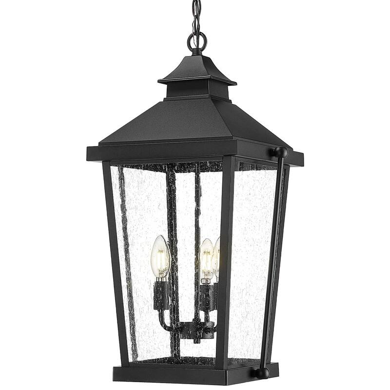 23.5'' Outdoor Pendant Light, 3-Light Outdoor Candle Light - 24Inch