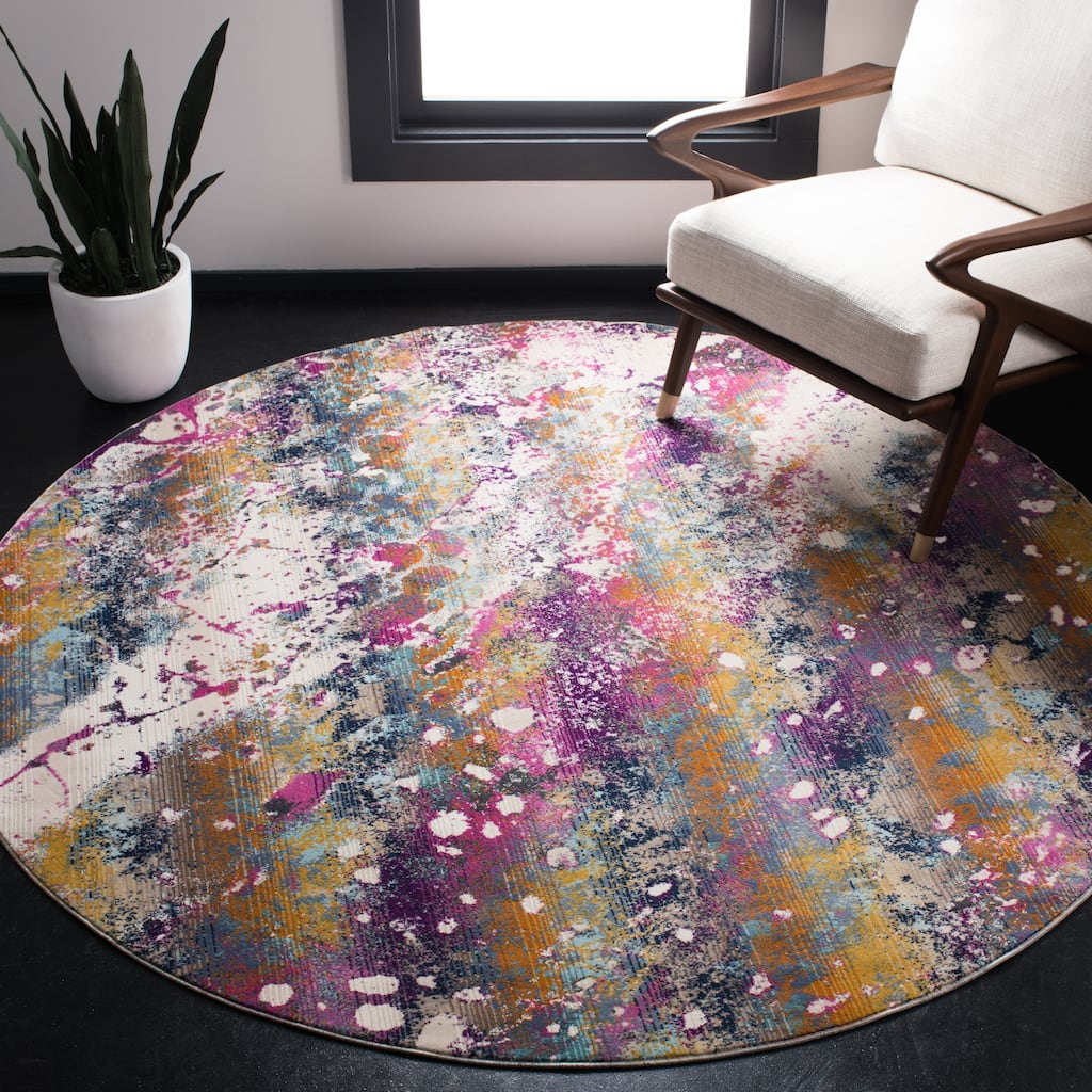 SAFAVIEH Radiance Nileema Modern Abstract Rug