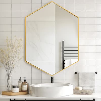 24"W 34"H Medicine Cabinet with Mirror And Shelves
