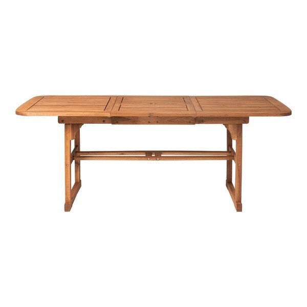 Middlebrook Surfside Acacia Wood Outdoor Extension Dining Table
