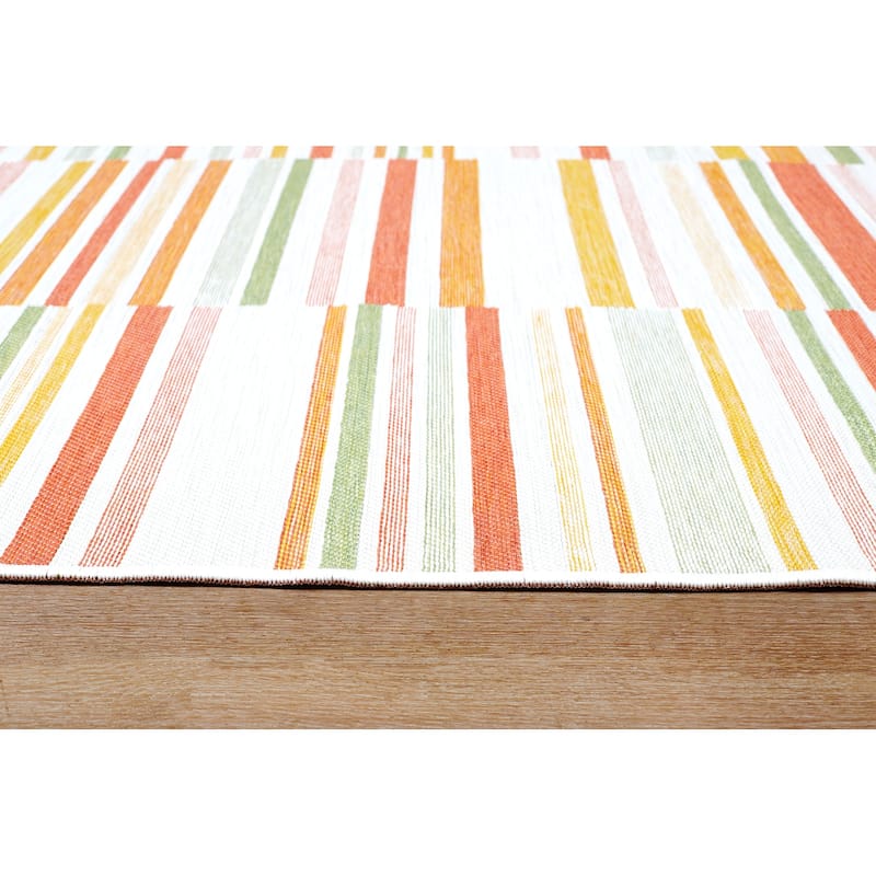 Terra by Obeetee Plaza Lines Rug