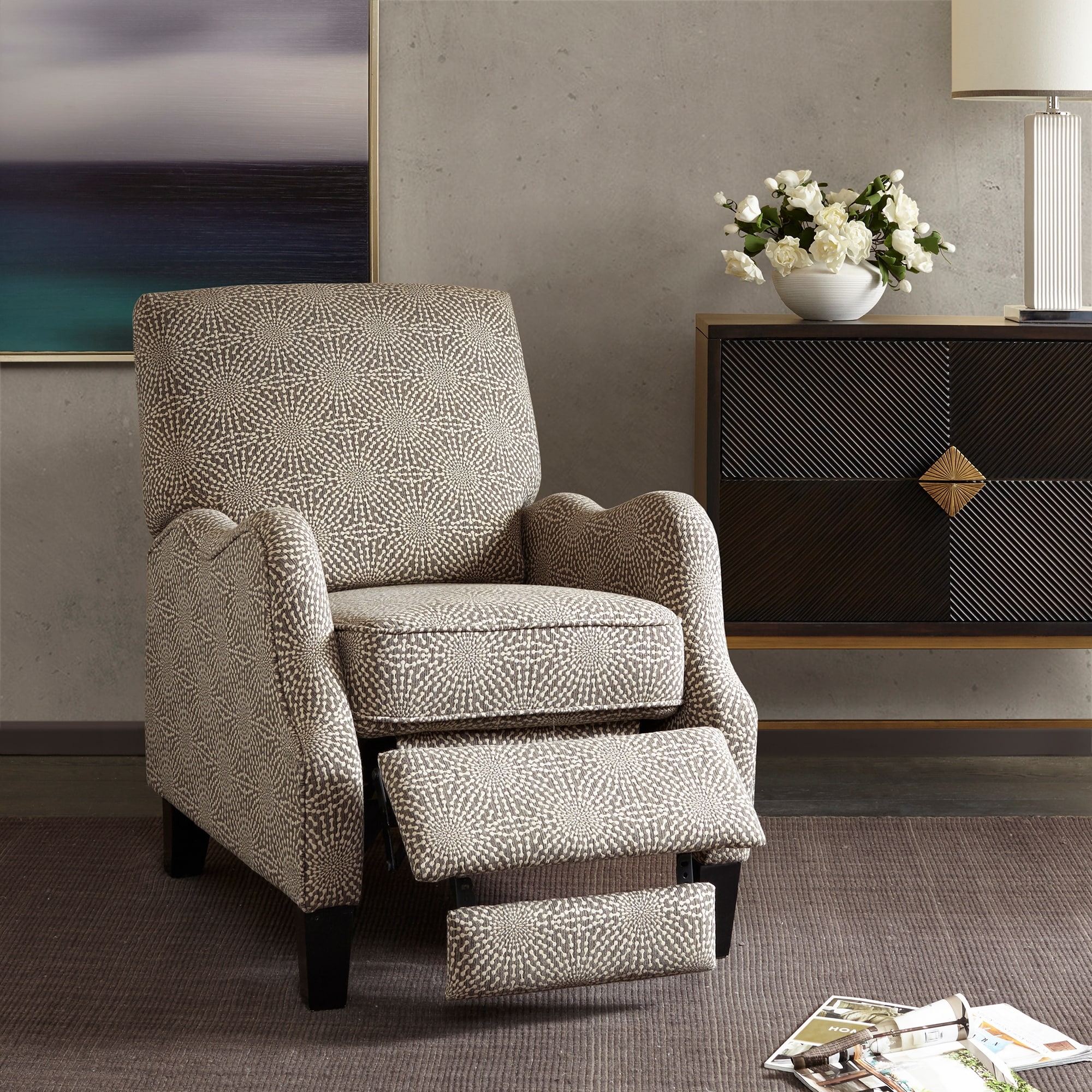 Madison Park Hoffman Push Back Recliner
