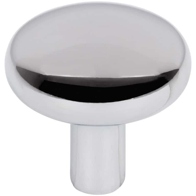 Jeffrey Alexander 329 Loxley 1-1/4" Mushroom Round Smooth Cabinet Knob - Polished Chrome