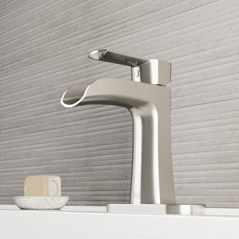 VIGO Paloma 7" H Single Handle Single Hole Bathroom Faucet
