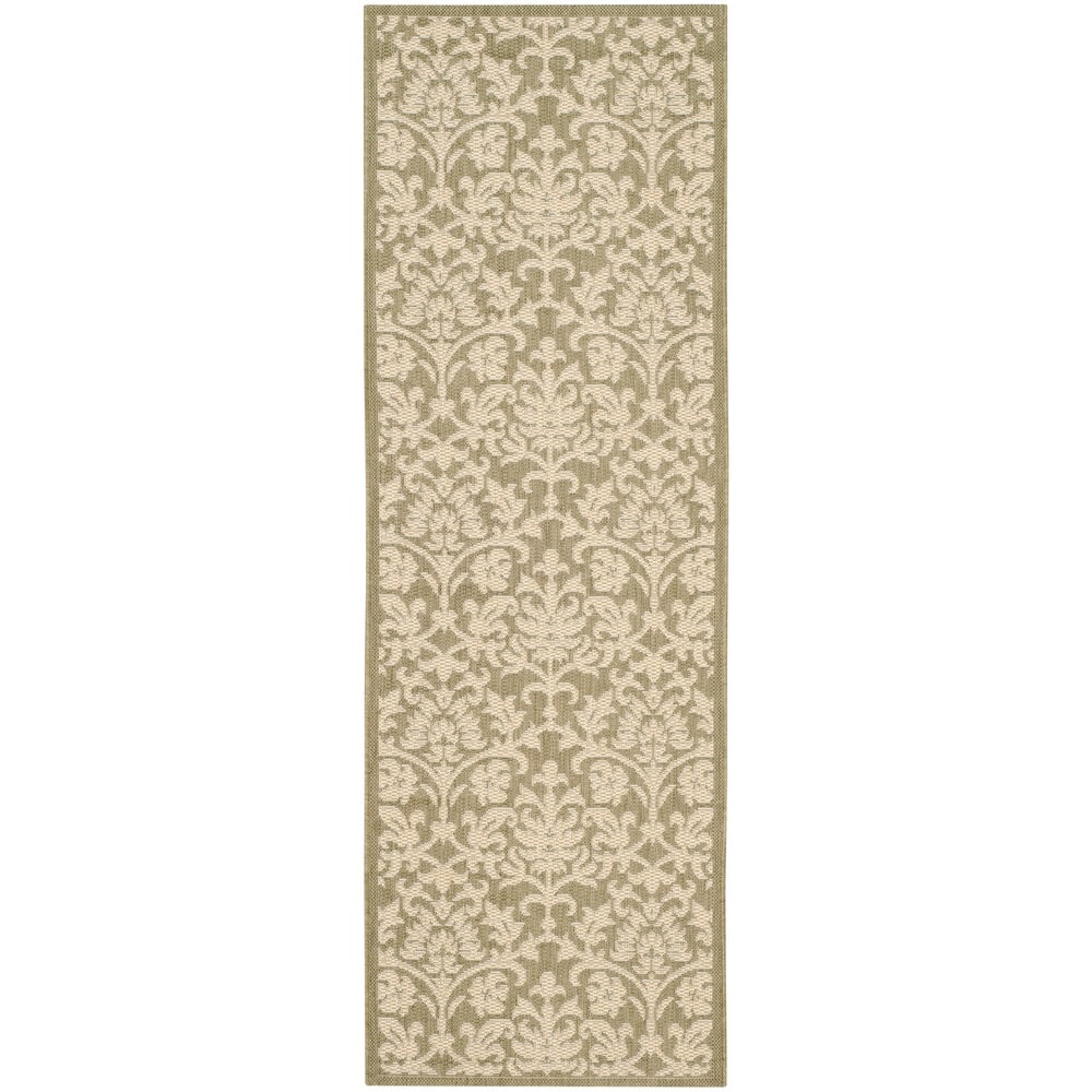 SAFAVIEH Courtyard Heleena Indoor/ Outdoor Waterproof Patio Backyard Rug