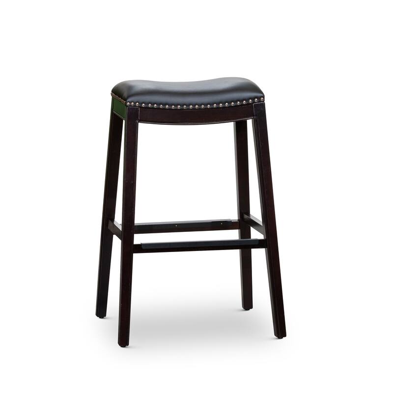 Bar Stool, Bone Leather Seat