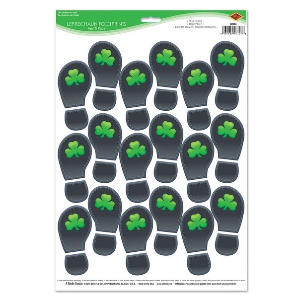 Leprechaun Footprints Printable