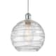 Option Clear Deco Swirl / White and Polished Chrome