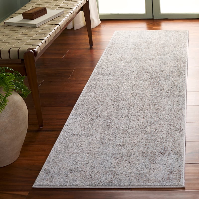 SAFAVIEH Evoke Pety Vintage Distressed Rug - 2'2" x 7' Runner - Ivory/Taupe