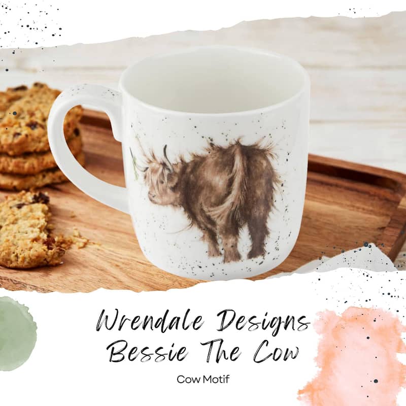 Royal Worcester Wrendale Design Mug Farm Animals