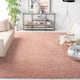 SAFAVIEH August Shag Veroana Solid 1.5-inch Thick Rug - 9' x 12' - Rose