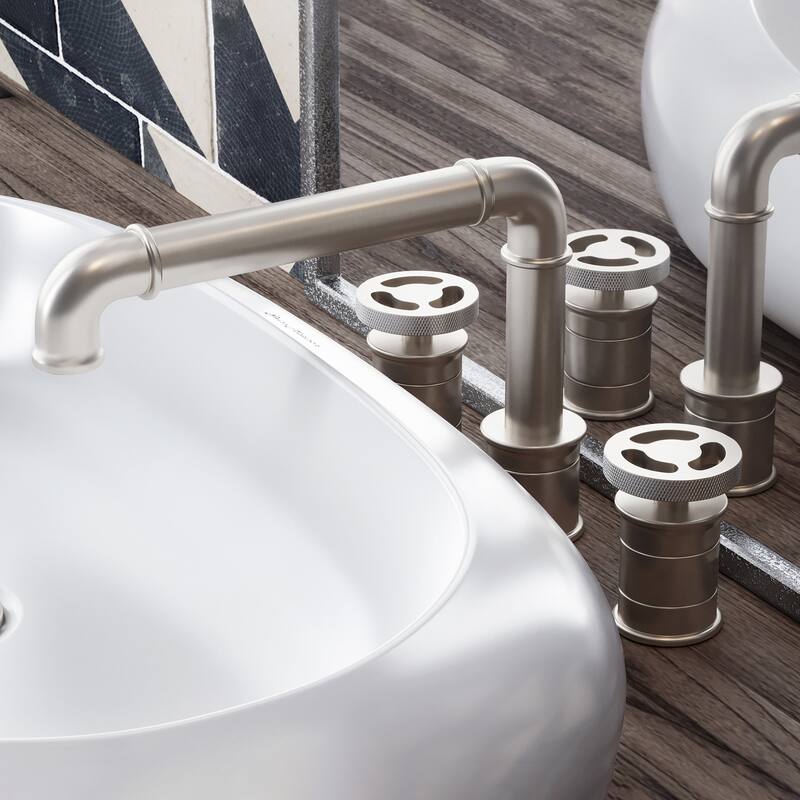 Swiss Madison SM-BF82 Avallon 1.2 GPM Widespread Bathroom Faucet - Brushed Nickel