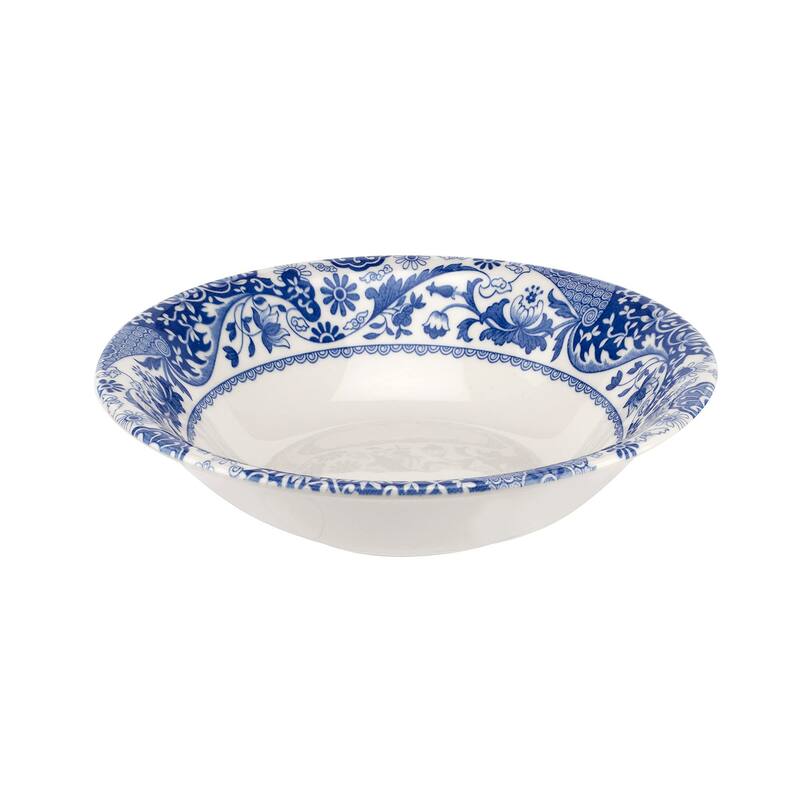 Spode Blue Italian Brocato Cereal Bowl