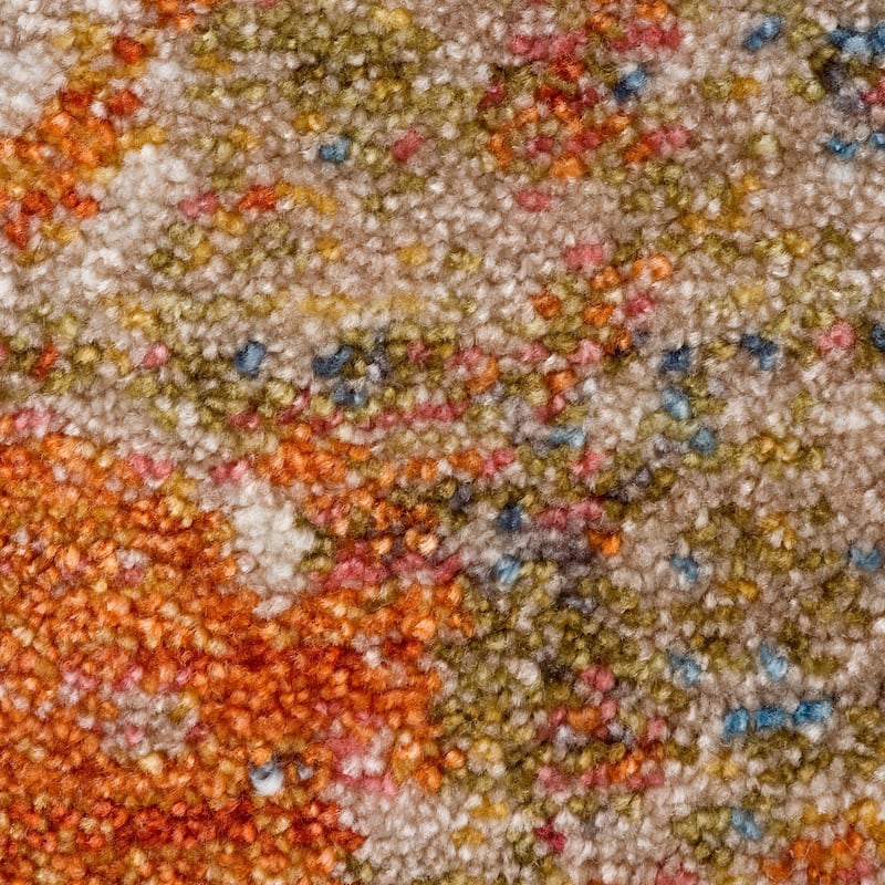 Sevita Modern Distressed Abstract Area Rug