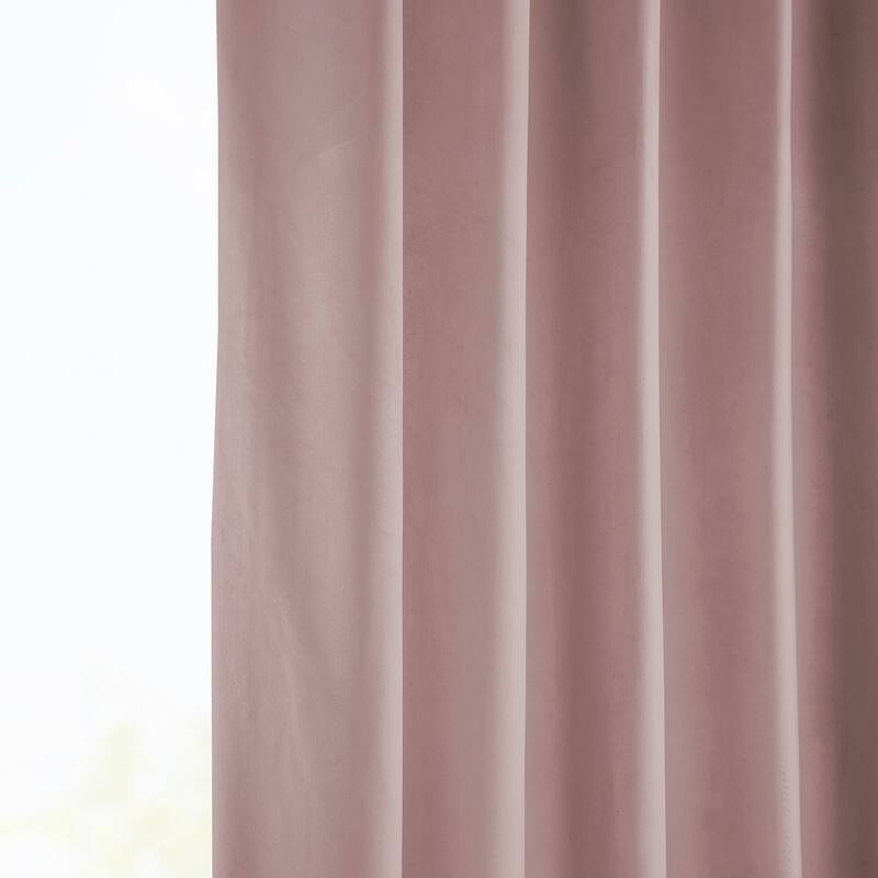 Exclusive Fabrics Heritage Plush Velvet Curtain (1 Panel)