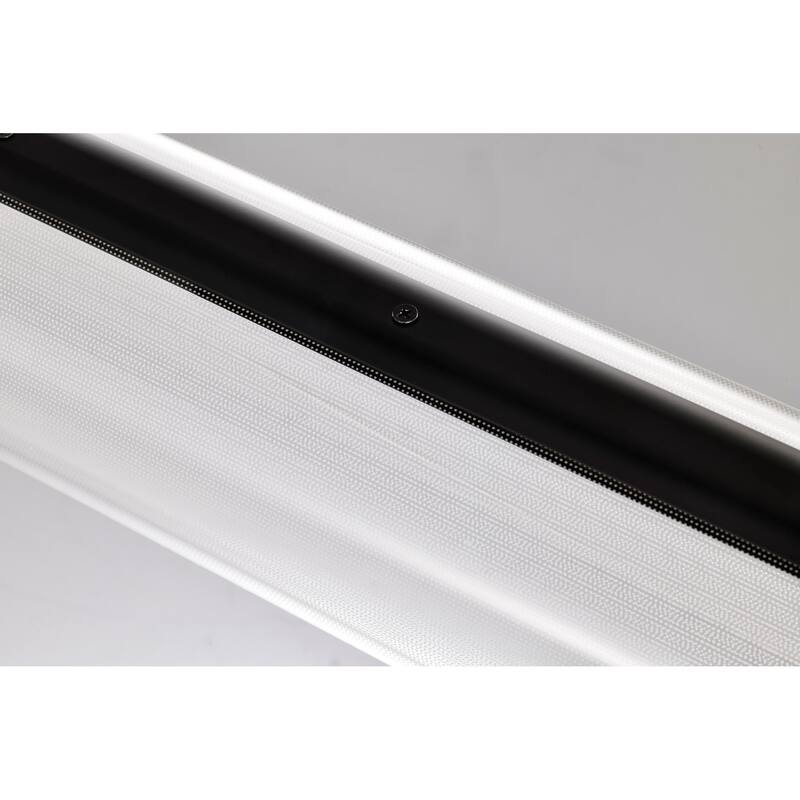 Vale 43 Inch LED Island Pendant Matte Black Silk Screened Acrylic Lens - Matte Black