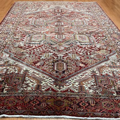 HERAT ORIENTAL Handmade Fine Heriz Rug - 8'3" x 12'3"