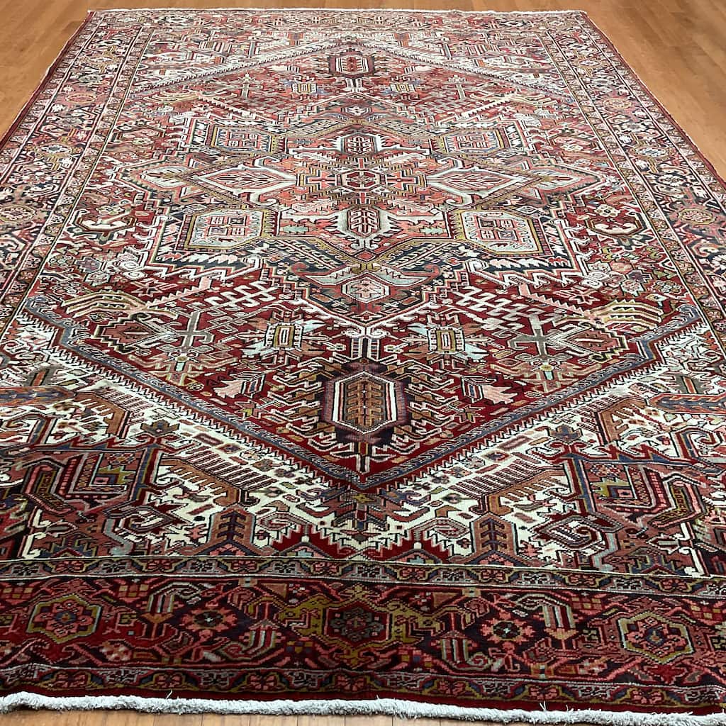 HERAT ORIENTAL Handmade Fine Heriz Rug - 8'3" x 12'3"