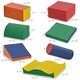 preview thumbnail 10 of 9, Soft Foam Blocks Play Set for Toddlers, 7-Piece Geometry Shapes, Ideal for Daycare and Home