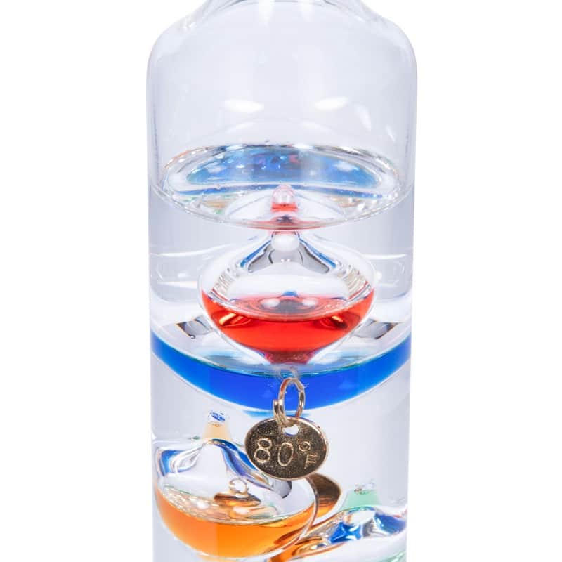 La Crosse 914-4928 11-inch Glass Galileo Thermometer