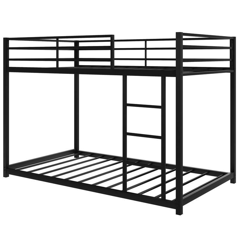 Metal Bunk Bed with Ladder