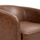 preview thumbnail 163 of 186, Modern Upholstered Barrel Chair Swivel Accent Chair for Living Room