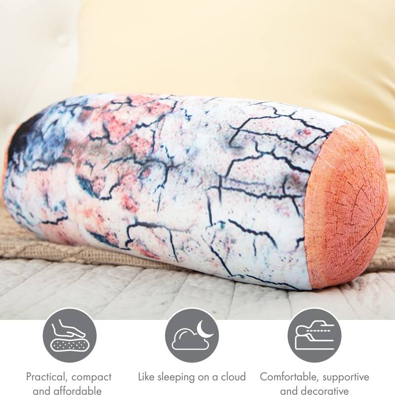 Log Cover Only - Body Pillowcase - Spandex/Nylon Blend for Silky Touch