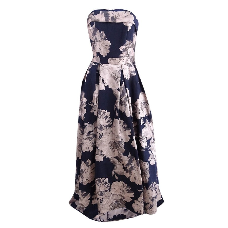 xscape strapless dress