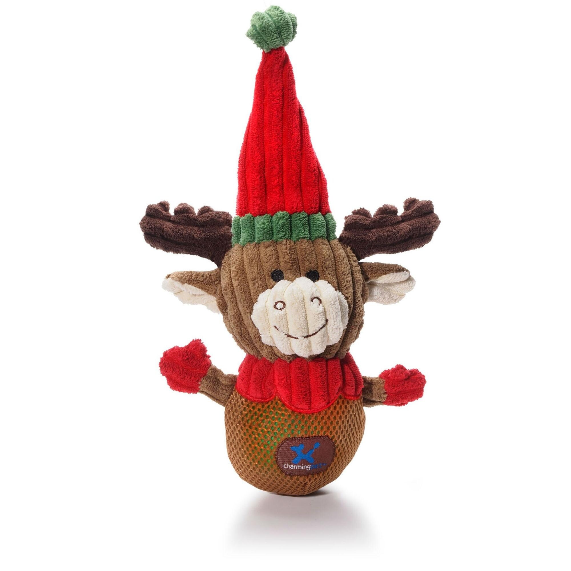 christmas reindeer dog toy